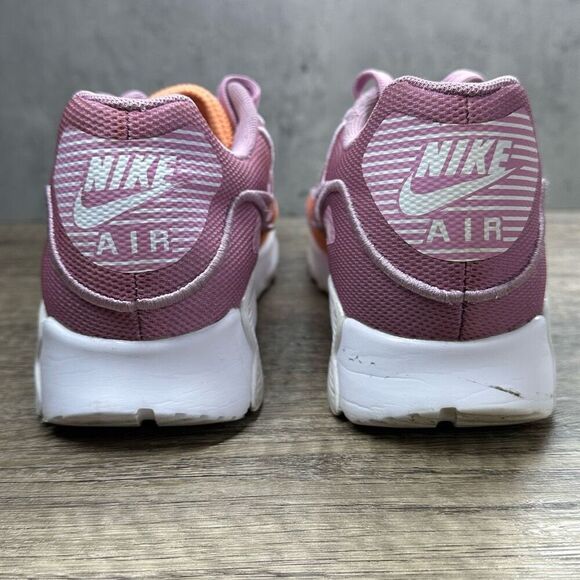 Nike~Women’s~Air Max 90 Ultra 2.0 BR Orange/Pink Running Shoes~Size 8.5 - Picture 4 of 8